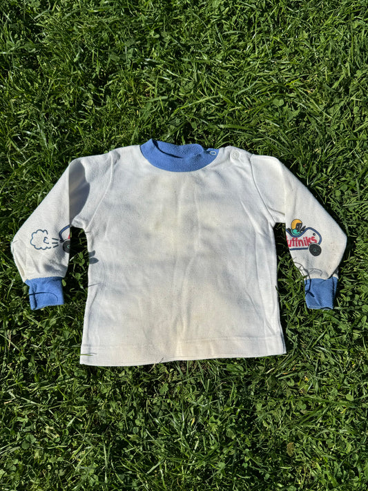 Vintage Ruffniks Racecar Long Sleeve Shirt 12 months