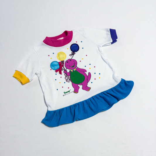 Vinty Barney Party Peplum T-shirt