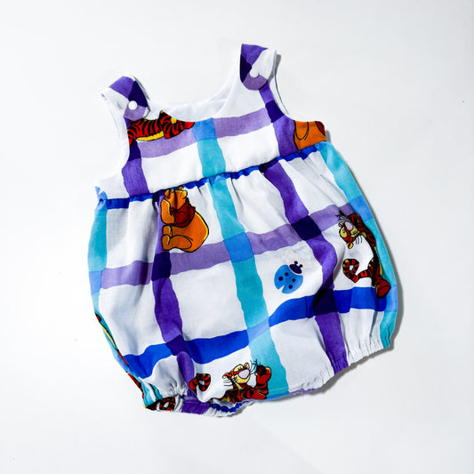 Vintage Upcycled Winnie the Pooh Bubblesuit 18-24 months