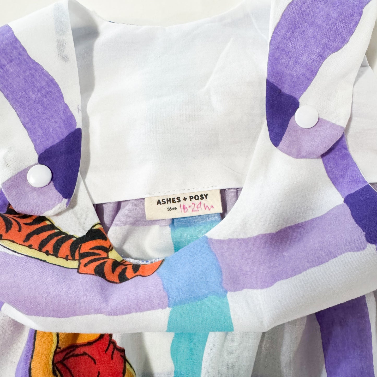 Vintage Upcycled Winnie the Pooh Bubblesuit 18-24 months