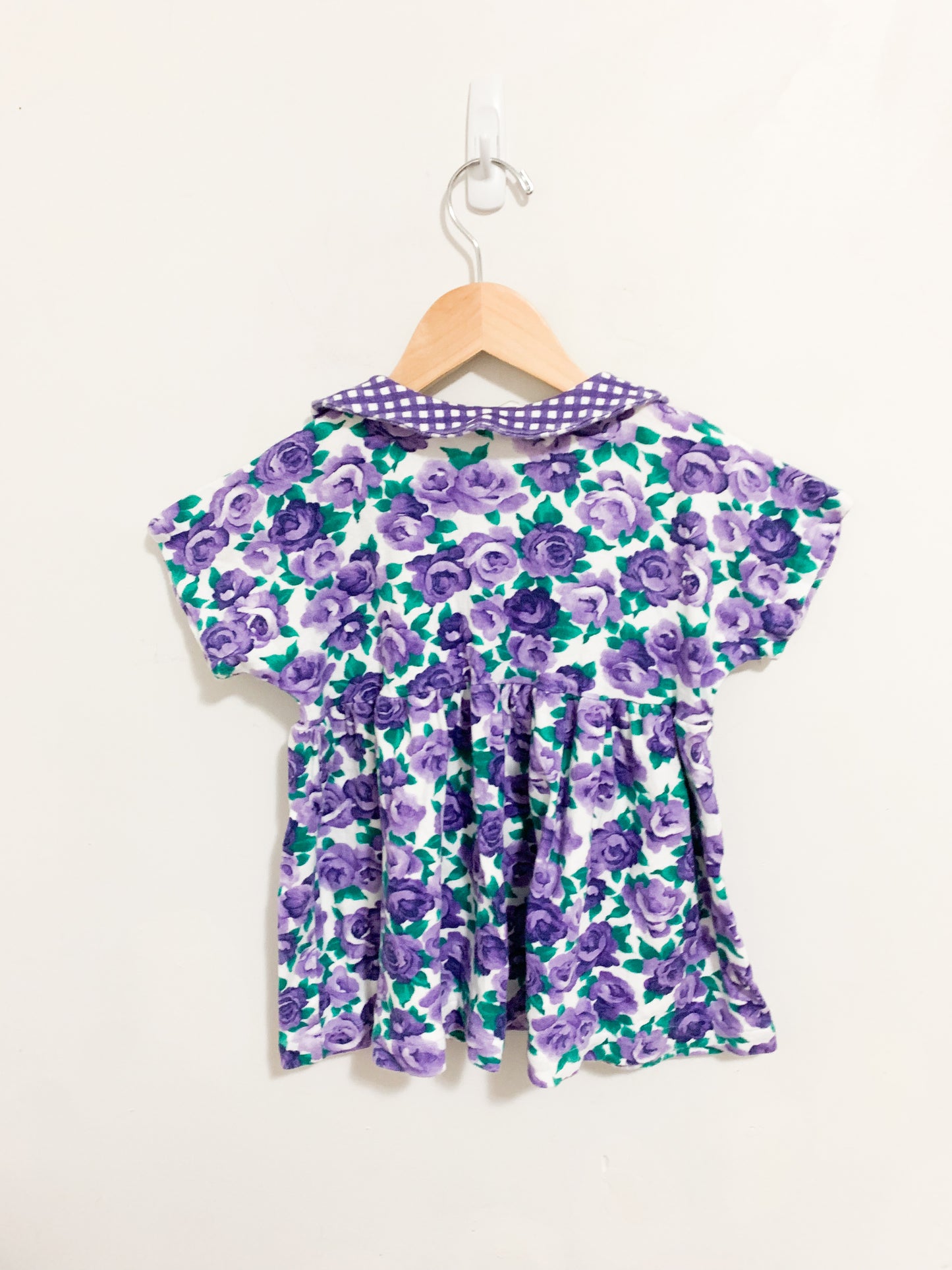 Vintage Flap Happy Floral Babydoll Top 4 years