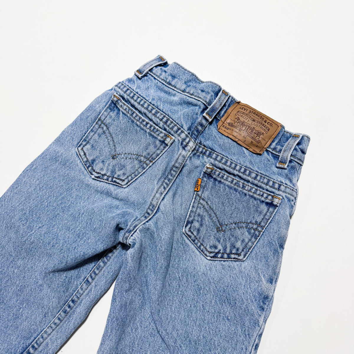 Vintage Levi’s 550’s with Sashiko Mending