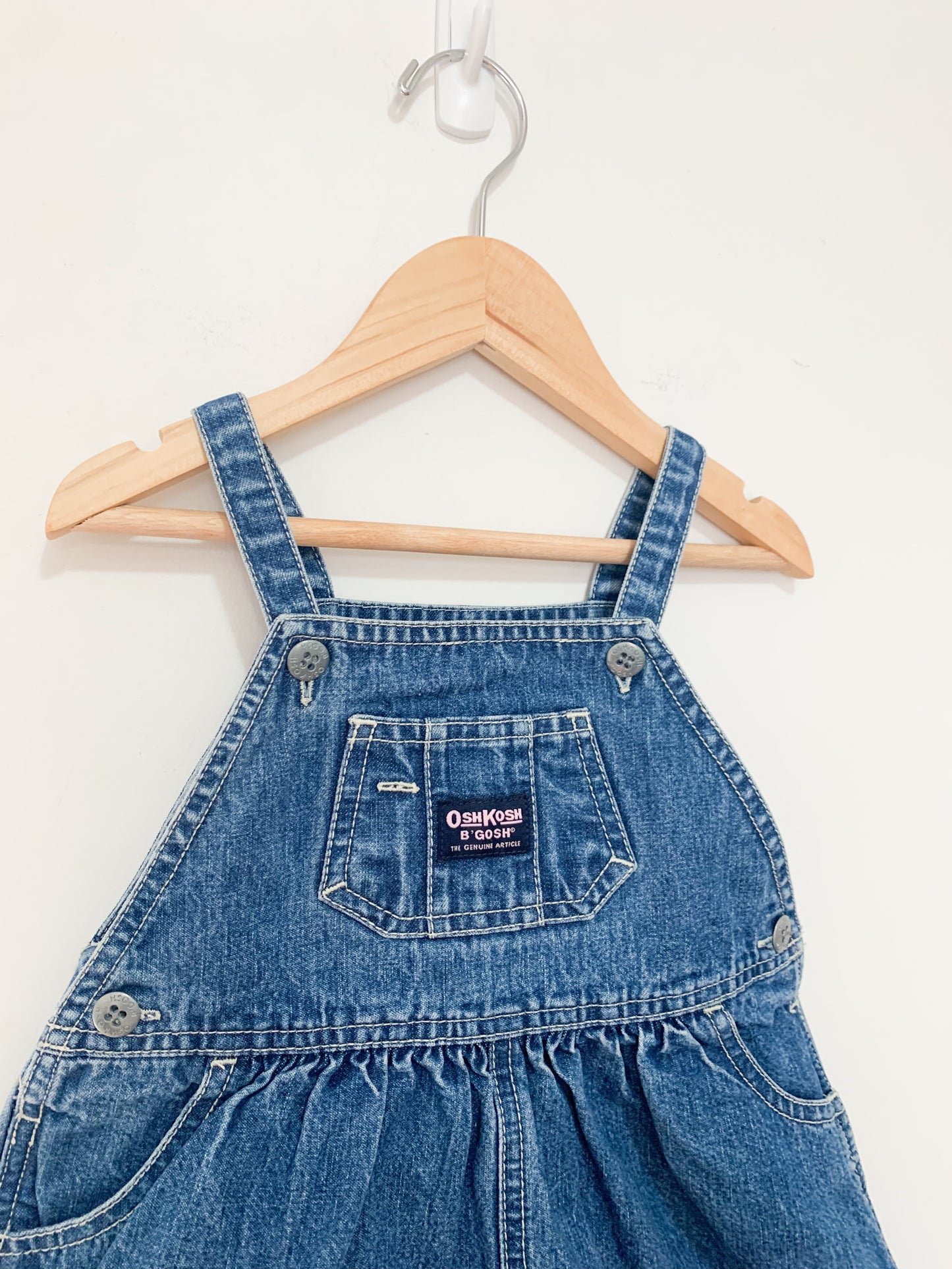 Y2K Oshkosh Denim Dress 24 months