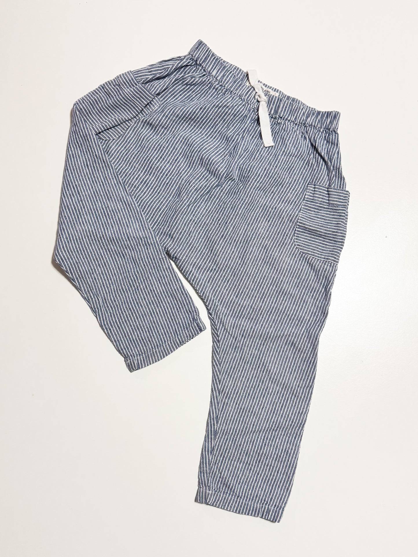 Petits Vilains Harem pants size 6-7Y
