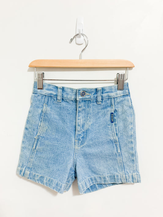 Vintage Snoopy Denim Shorts 6-8 years