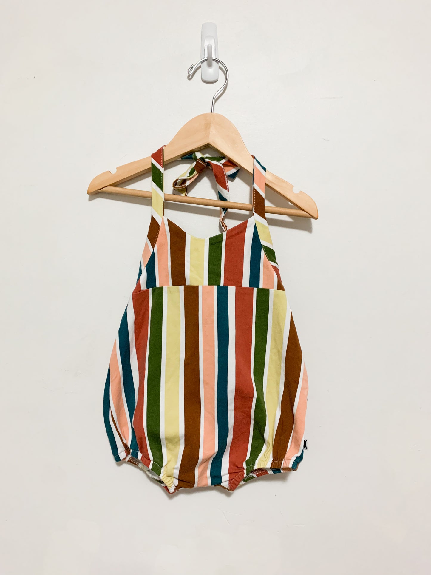 Little & Lively Striped Sunsuit 1-2 years