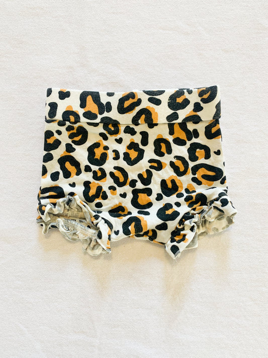 Spearmint Love Leopard Print Shorties 0-3 months