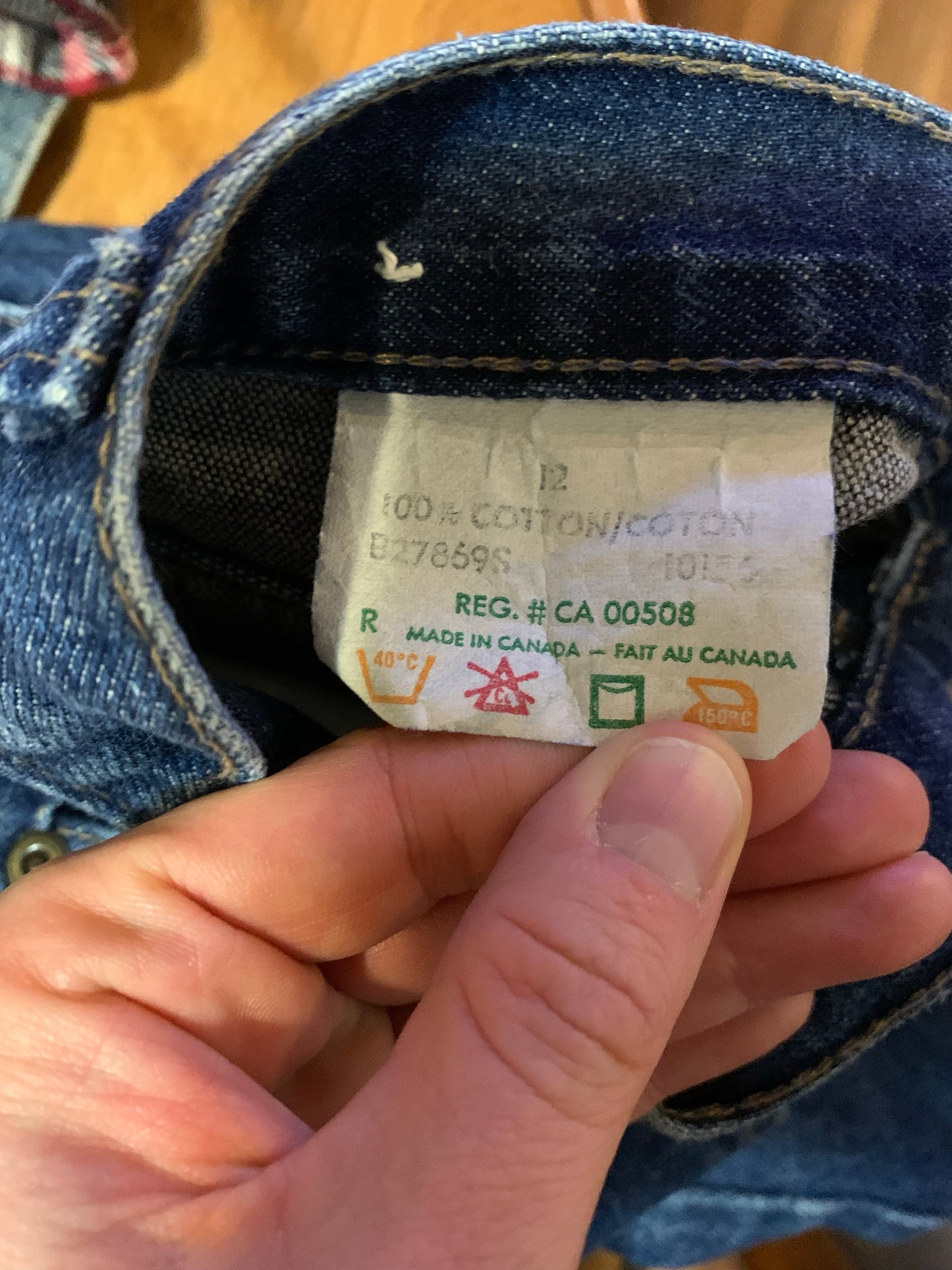 Vintage 5 Pocket Jeans 12 years