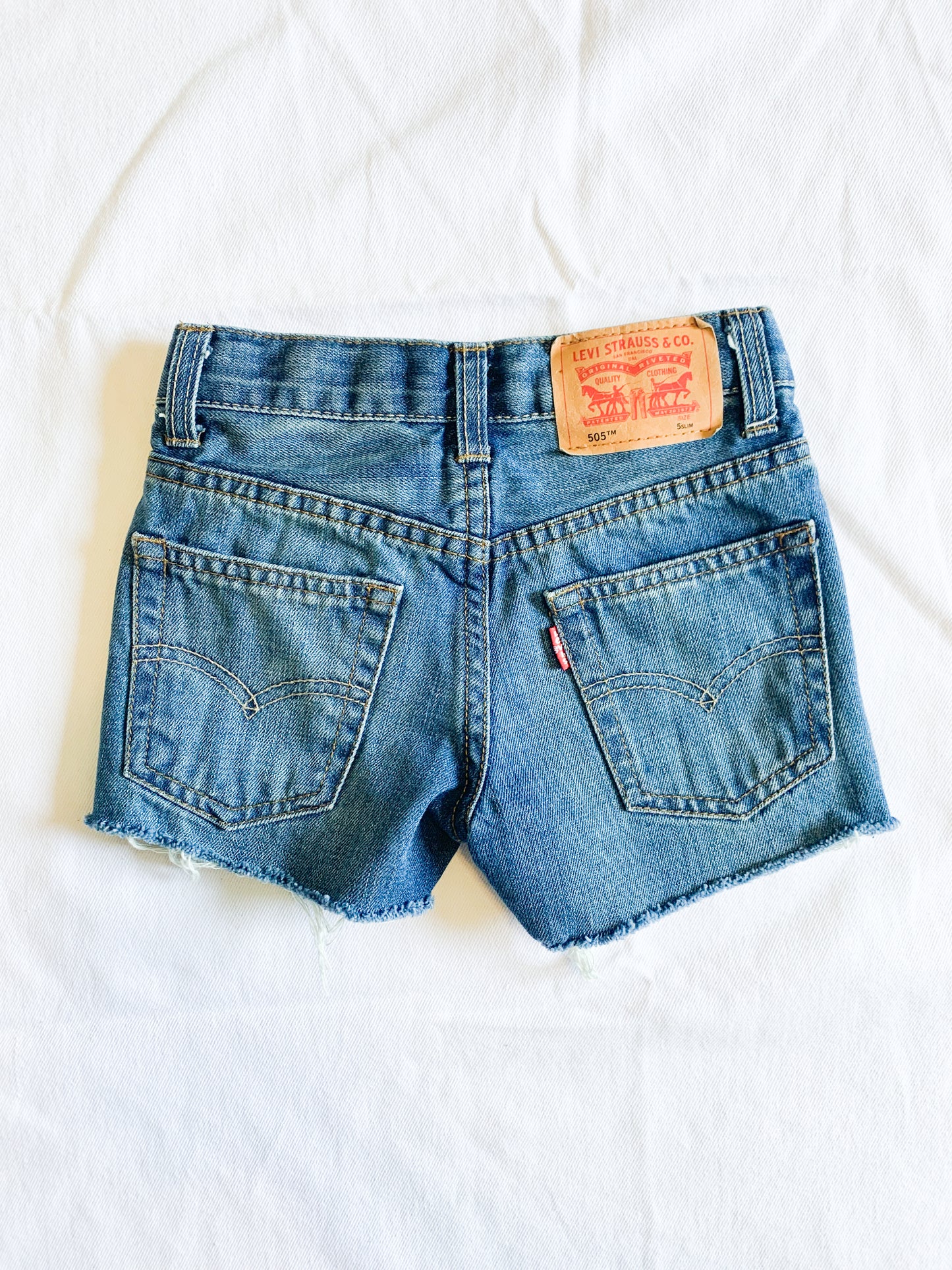 Blue Levis Cutoffs 5 years