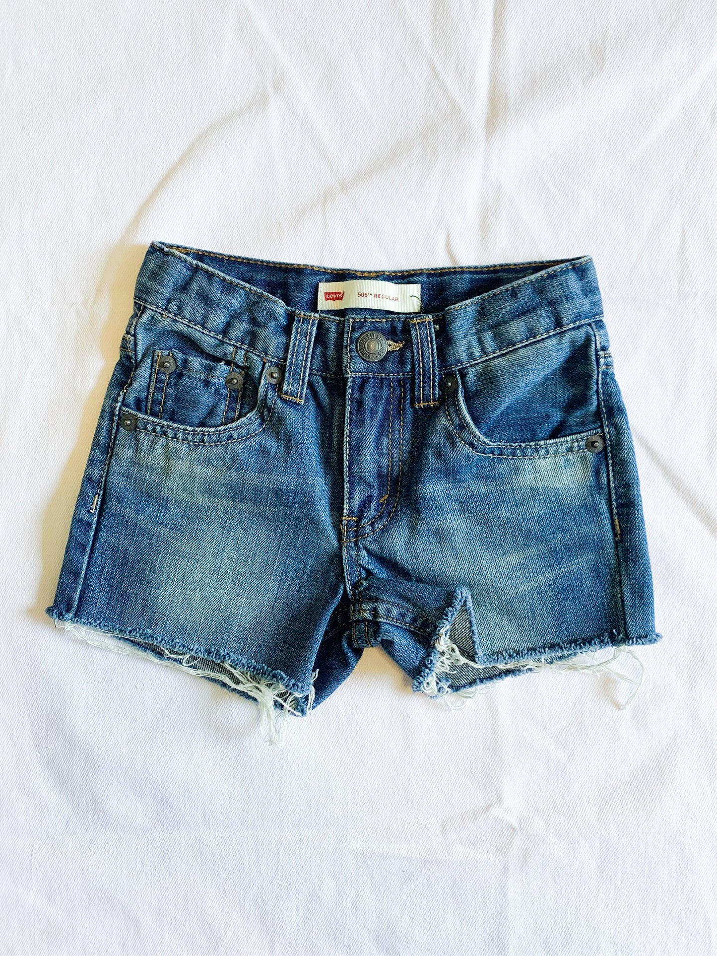 Blue Levis Cutoffs 5 years